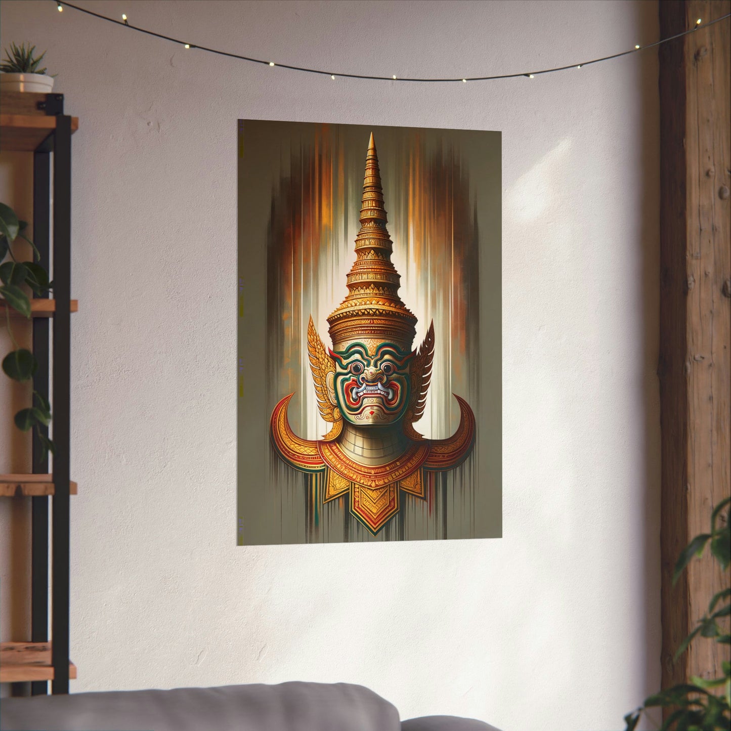 Matte Poster - Cambodian Yaksa Rama Sura: Matte Poster Art