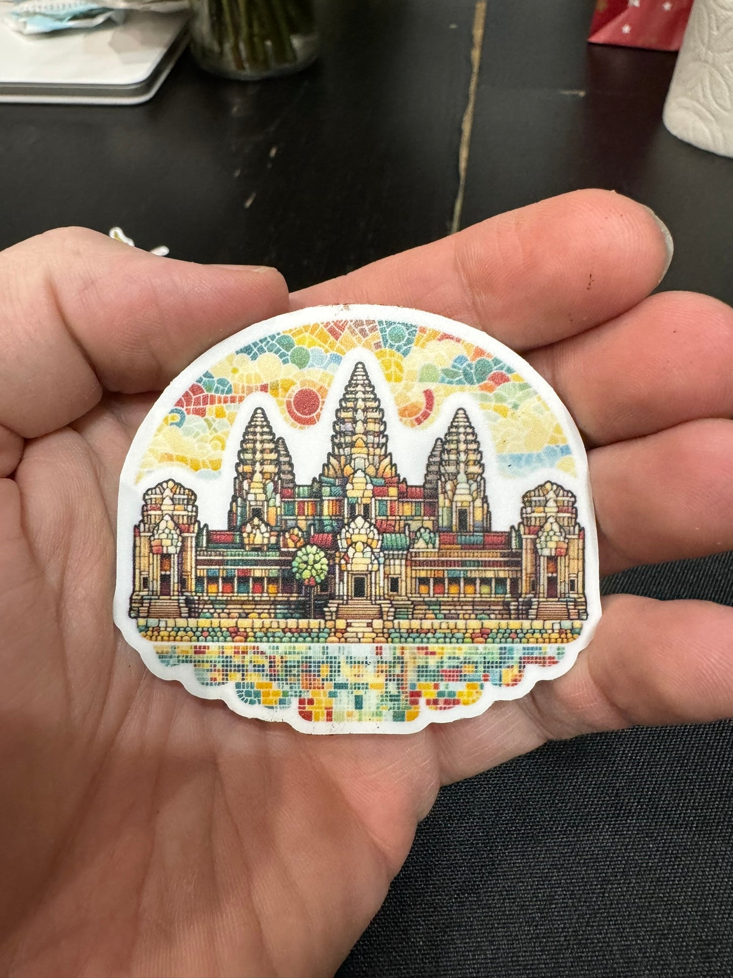 Cambodian, Khmer, Apsara, Angkor wat  stickers - Choose 1-10, Vinyl and Waterproof, Multiple Designs Available