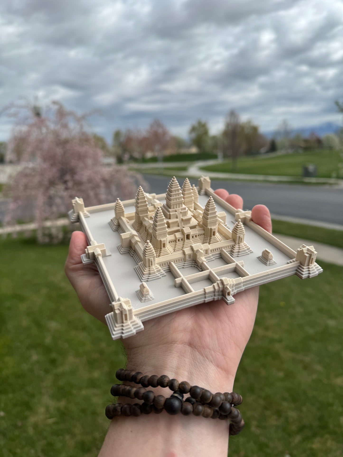 3d Printed Model of Angkor Wat in Cambodia