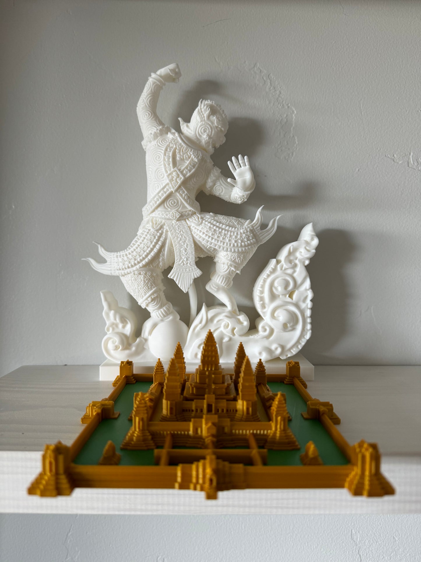 3d Printed Model of Angkor Wat in Cambodia