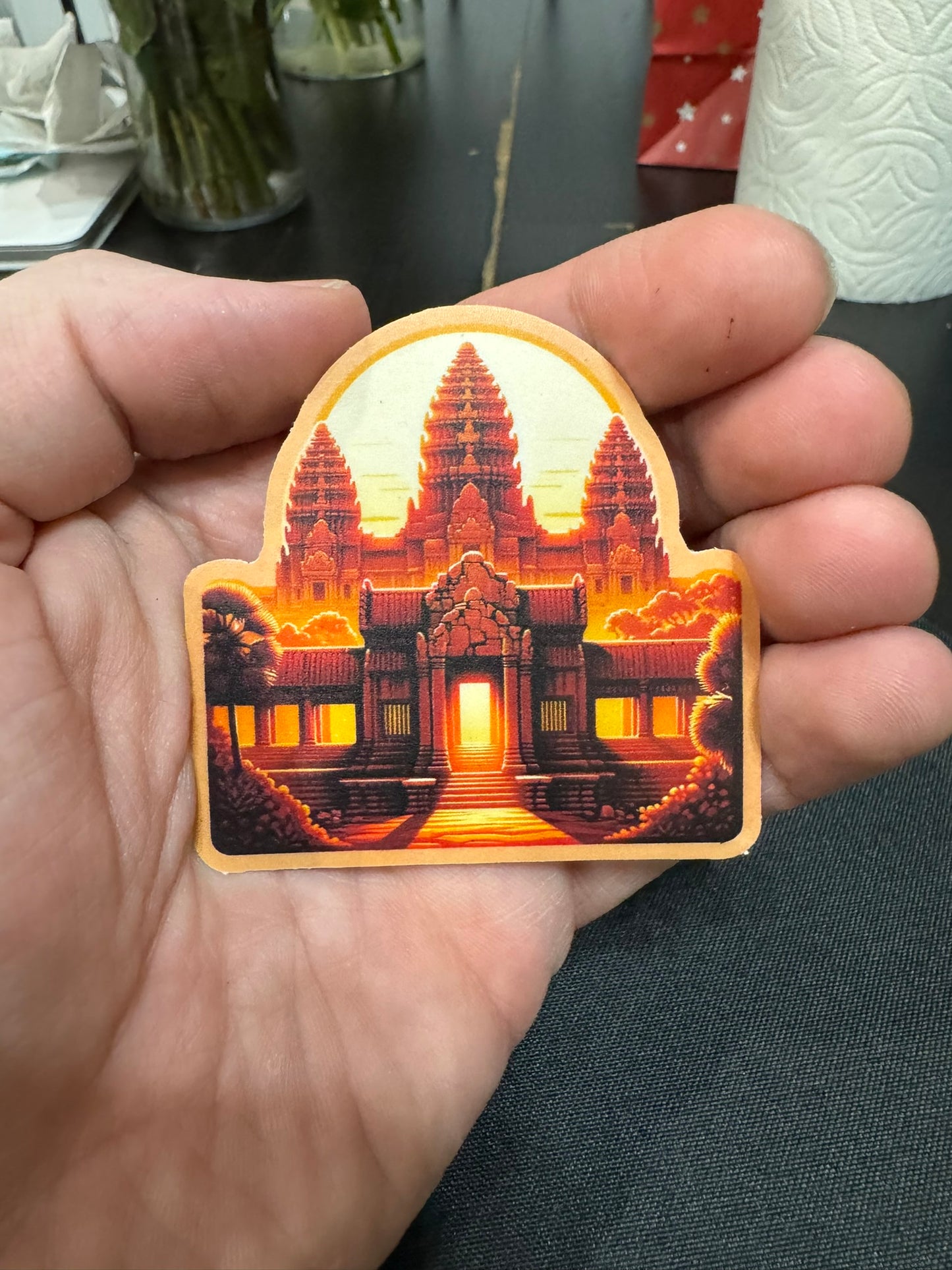 Cambodian, Khmer, Apsara, Angkor wat  stickers - Choose 1-10, Vinyl and Waterproof, Multiple Designs Available