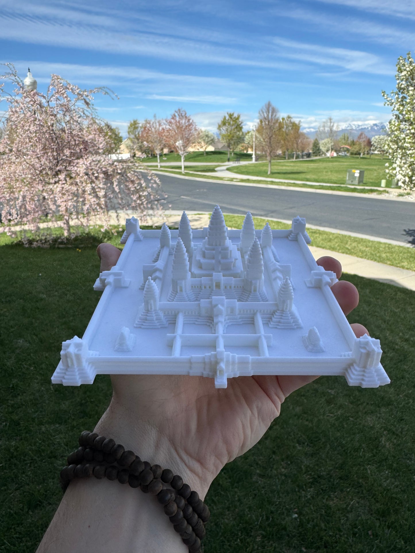 3d Printed Model of Angkor Wat in Cambodia