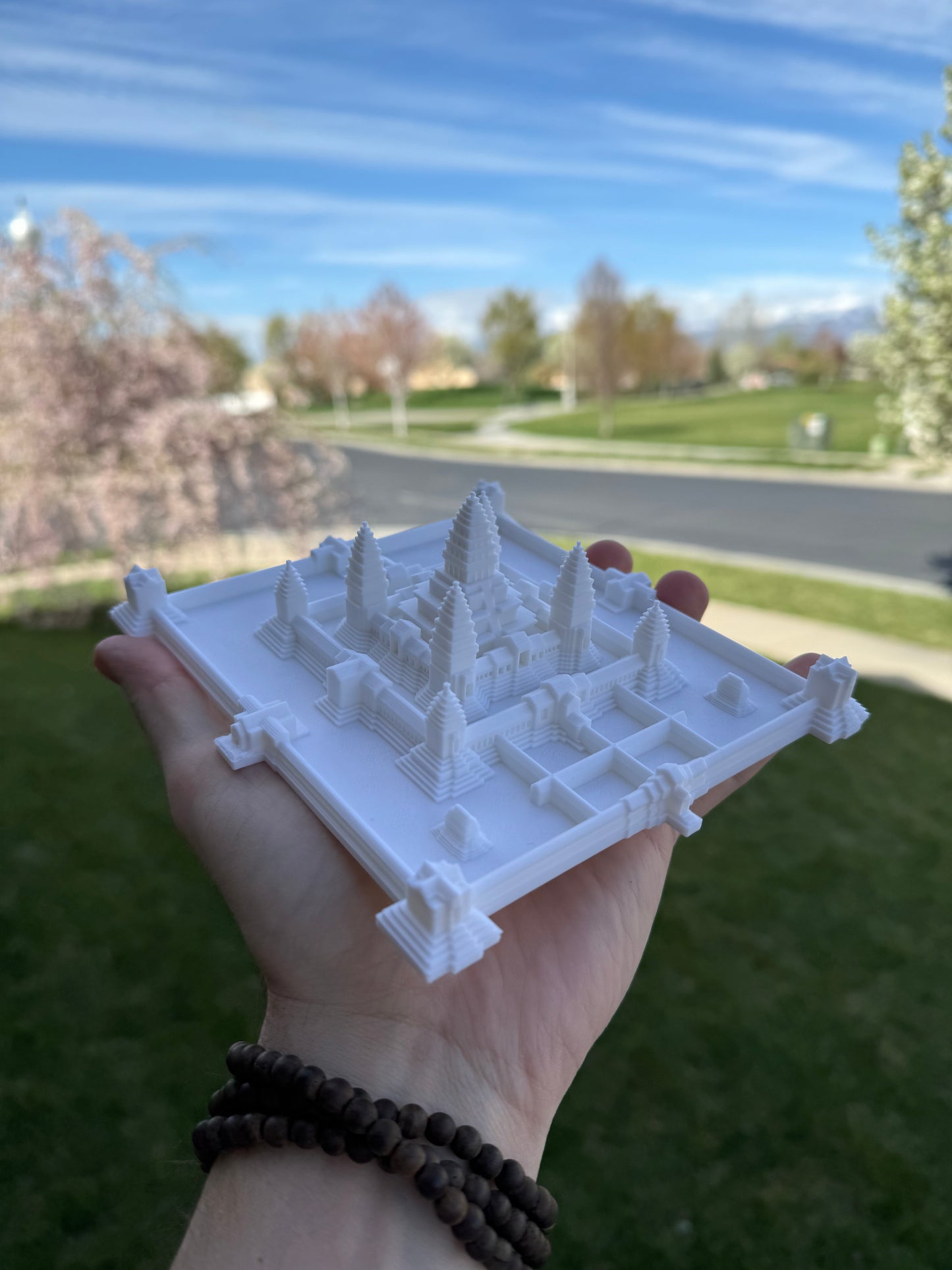 3d Printed Model of Angkor Wat in Cambodia