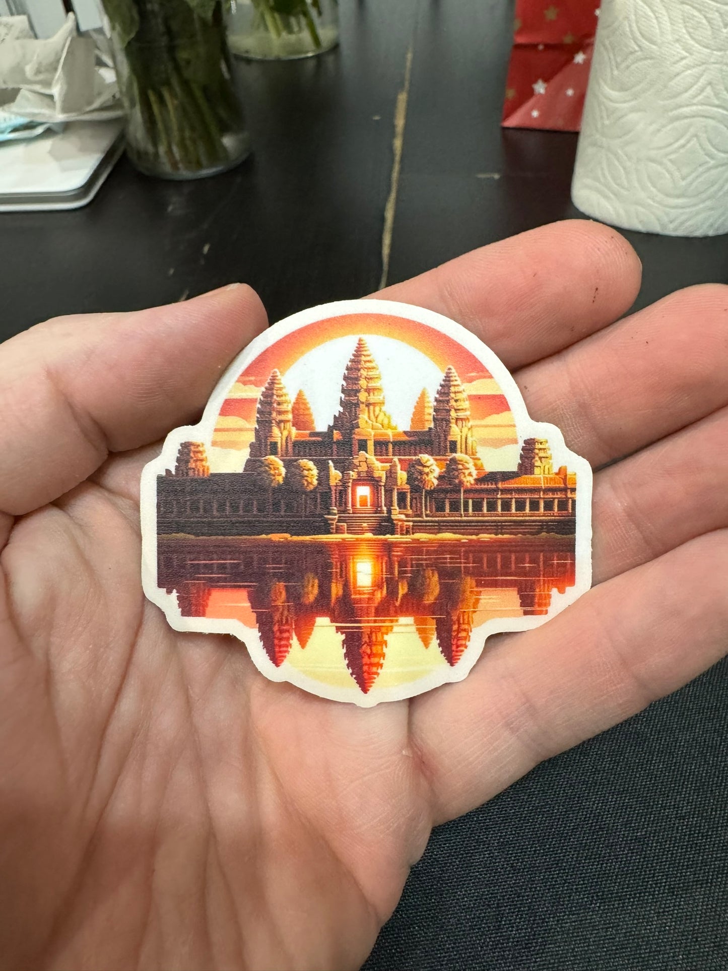 Cambodian, Khmer, Apsara, Angkor wat  stickers - Choose 1-10, Vinyl and Waterproof, Multiple Designs Available