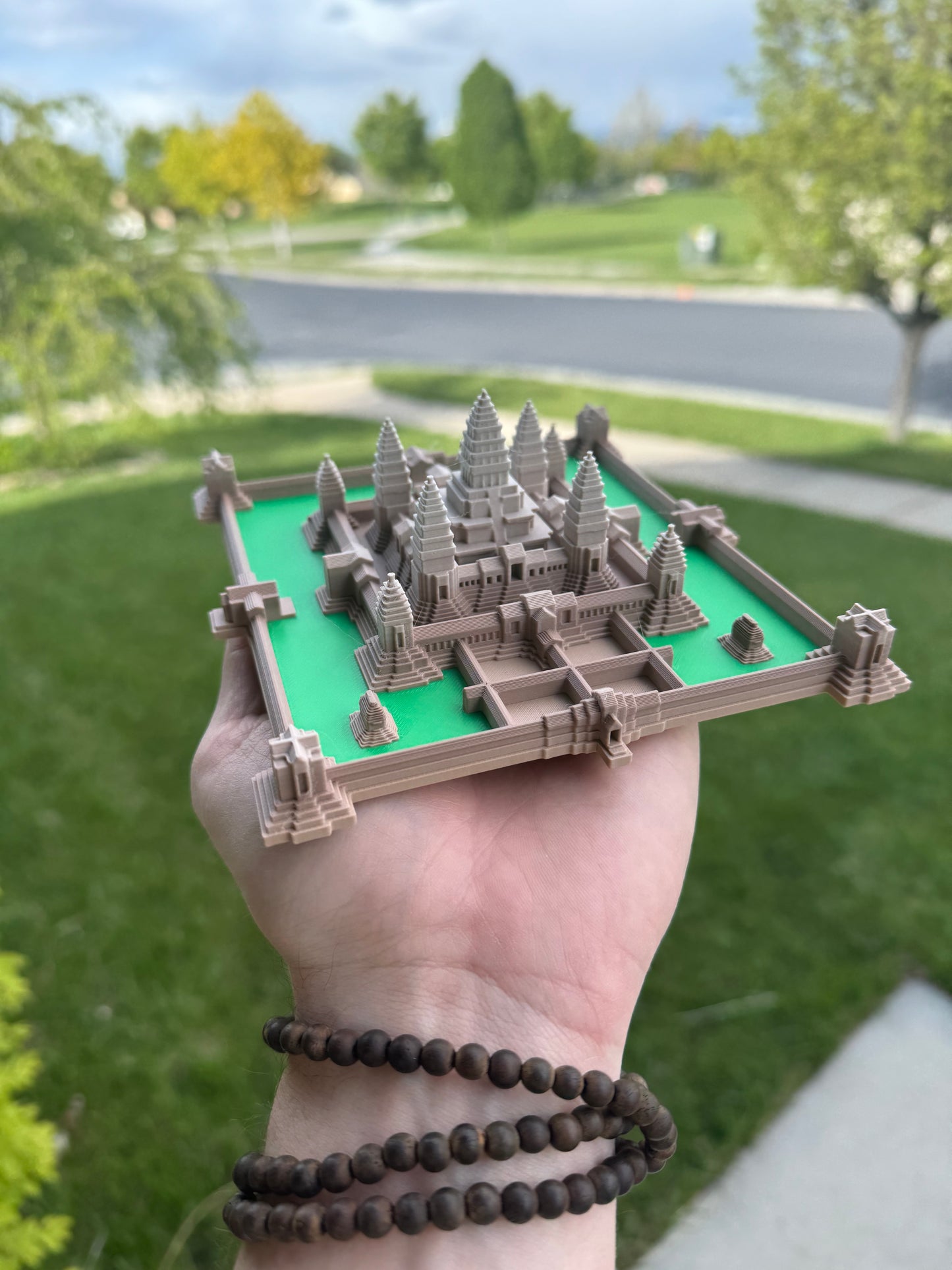 3d Printed Model of Angkor Wat in Cambodia