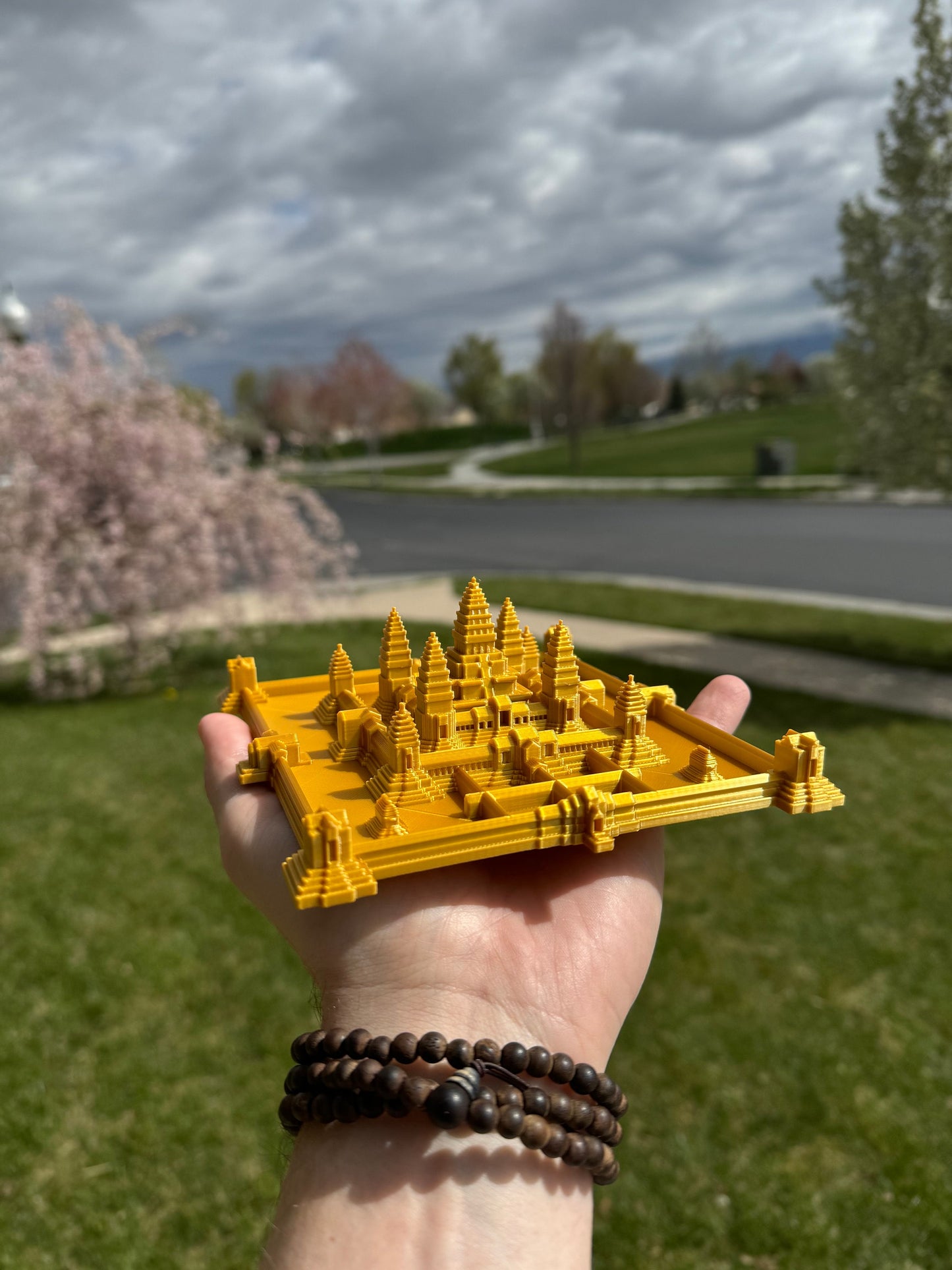 3d Printed Model of Angkor Wat in Cambodia