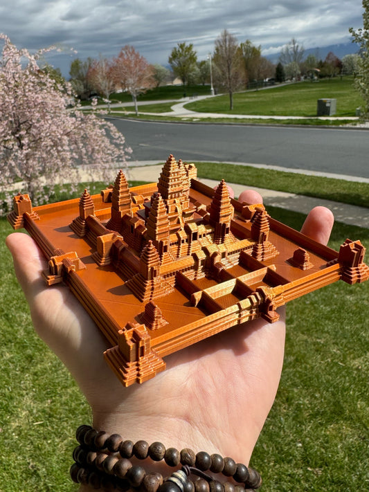 3d Printed Model of Angkor Wat in Cambodia